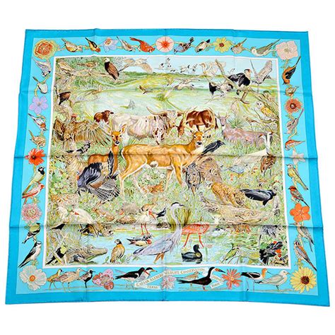 hermes vie sauvage du texas|HERMES 90cm SILK SCARF .